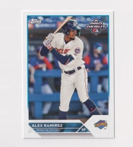 (12) Alex Ramirez 2023 TOPPS PRO DEBUT ROOKIE LOT #PD-182 BROOKLYN CYCLONES RC - Picture 1 of 1