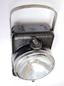 Seltene DOMINIT H 212 Akku Handlampe Inspektionslampe Grubenlampe Blitzer DEAG - Bild 1 von 17