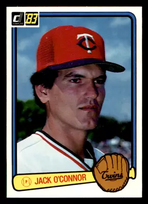 1983 Donruss Jack O'Connor   Set Break! #51 Minnesota Twins - Image 1 of 2