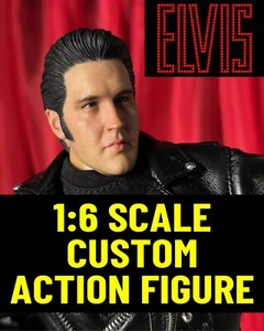 1/6 Scale Custom 2024 ELVIS PRESLEY 12 inch Action Figure 1:6 Comeback Special - Picture 1 of 7