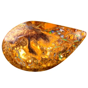 10.97 ct Fancy Cabochon Shape (22 x 13 mm) Australian Koroit Boulder Opal - Picture 1 of 1