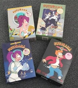 Futurama, seasons 1,2,3,4 in covers sets - Picture 1 of 2