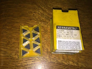 KENNAMETAL TNU332 KC910 TNUN 16 04 08 MENGE 10 HARTMETALLEINSÄTZE - Bild 1 von 1