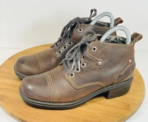 Eastland Women's Overdrive Ankle Boot Brown size 6M Leather UPPERS - Picture 1 of 10