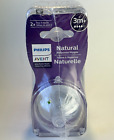 Philips Avent 3 Month+ Natural Response Nipples 4 Packs = 8 Nipples Total SEALED