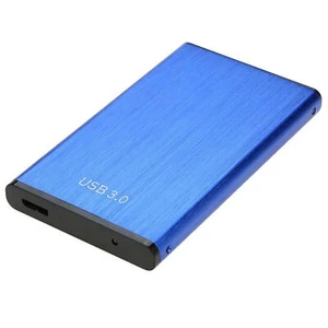 USB 3.0 Portable External Hard Drive Ultra Slim SATA Storage Device Case - Picture 1 of 4