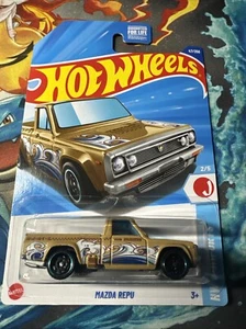 2025 Hot Wheels ~ Mazda Repu ~ Tan ~ HW J-Imports ~ #73 ~ W/ Protector - Picture 1 of 2