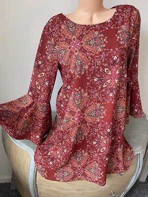 Altar’d State Fairy Dress Satori Long Bell Slv M Boho Festival Western Y2K Gypsy - Image 1 of 4