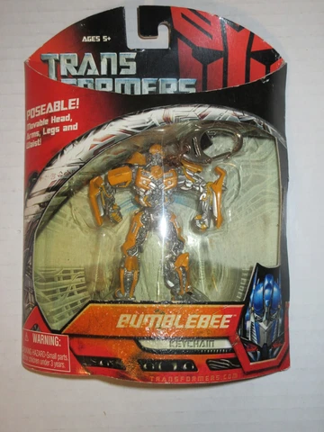 2007 Hasbro Transformers Bumblebee Keychain Poseable Cover