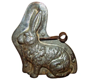 Molde de chocolate N. 50 Conejo de Pascua Anton Reiche principios del siglo XX - Imagen 1 de 9