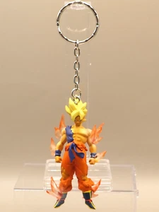 Super Saiyan Son Goku Dragon Ball Kai Character Mini Figure Keychain Japan K666 - Picture 1 of 6