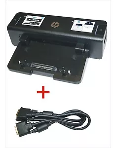 HP Profi Dockingstation HSTNN-I11X für HP EliteBook 8470p + DVI-D Kabel - Bild 1 von 1