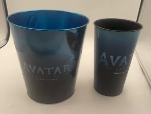 Avatar Film Metall Popcorn Eimer und Kunststoff Getränketasse - Bild 1 von 5