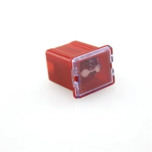 50A AMP JCASE 32V FUSES LOW PROFILE FEMALE PUSH IN CARTRIDGE FUSE J CASE Red - Picture 1 of 4