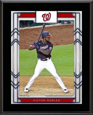 Victor Robles Washington Nationals 10.5" x 13" Sublimated Player Plaque Cover