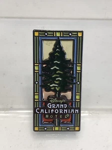 Disneyland Grand Californian Hotel Magnet Redwood Buntglas - Bild 1 von 4