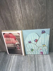 Happy Birthday Grußkarten Punze/Papierzauber Tortenkerzen feiern 💥NEU - Bild 1 von 12