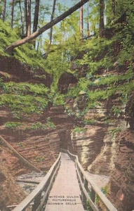 Postal Witches Gulch Wisconsin Dells WI - Imagen 1 de 2