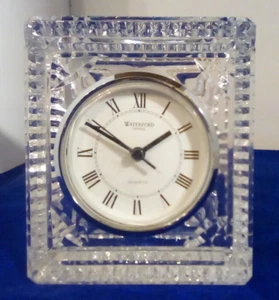 Vintage Waterford Crystal Desk Top or Dresser Clock - Picture 1 of 5