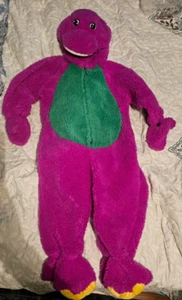 DISFRAZ BARNEY EL DINOSAURIO MORADO Talla 3T-4T (3-4 años) 1997 De colección - Imagen 1 de 7