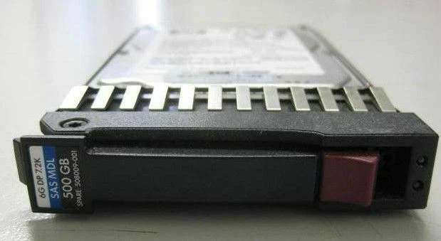 MM0500FAMYT HP 500GB 7.2K RPM SAS 2.5" 507609-001 508009-001 HDD with Caddy  - Image 1 of 1