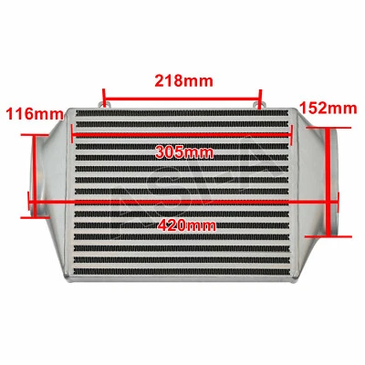 TOP MOUNT INTERCOOLER FIT 2002-2008 MINI COOPER S R53 R52 1.6L  SUPERCHARGER US - Imagem 1 de 4