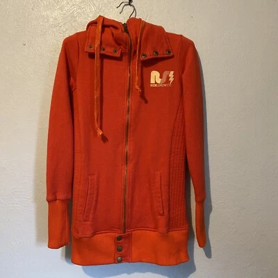 Ride Snowboard SnowCo Suéter Chaqueta Rojo Brillo Mujer Esquí Pequeño Pequeño Foto 1 de 4