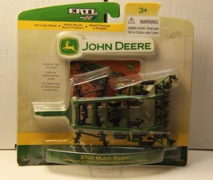 John Deere Diecast Metal 1/64 ERTL 2700 "Muddy" Mulch Ripper "Card Included" - Picture 1 of 5