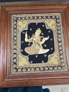 Vintage Thai/Birmanischer Wandteppich - Bild 1 von 5