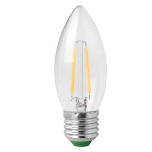 LED Filament Candle Megaman 3w E27 Clear - Picture 1 of 2