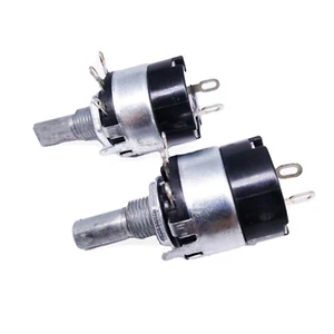 2pcs 10K ohm B10K Linear Potentiometer ON/OFF Switch WH137-2 RV137-2 - Bild 1 von 5