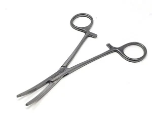Hemostat Kelly Forceps Craft Doll Composition &Restringing Tools Pliers Curved - Picture 1 of 3