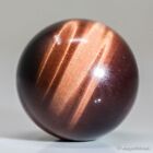 31g 28 mm natürlicher roter Tiger/Ochse/Bullauge Quatyz Kristallkugel Heilung Ball Chakra