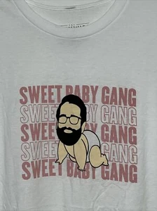 Camiseta Matt Walsh The Daily Wire SWEET BABY GANG Repetir Grande Manga Corta NUEVA - Imagen 1 de 13