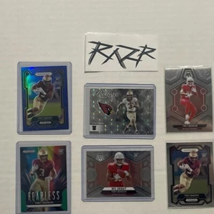2024 TREY BENSON ROOKIE RB LOT PRIZM BASE SP NUMBERED CARD Mosaic Prizm Prestige - Picture 1 of 9