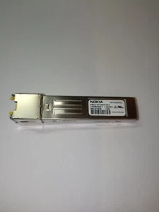 Neuf émetteur-récepteur Nokia NIY4439FRU 1000Base-T SFP ABCU-5710RZ-NK2 - Photo 1/3