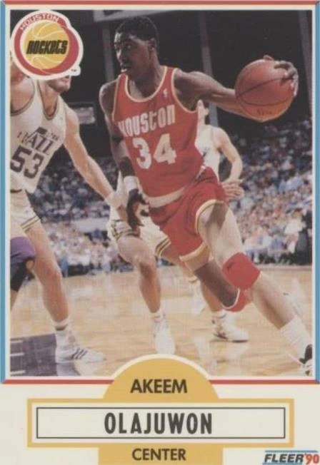 1990-91 Fleer - Hakeem Olajuwon #73