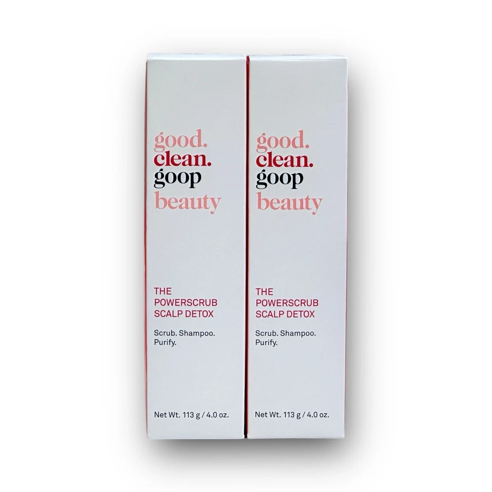 Good Clean Goop Beauty The Powerscrub Scalp Deto oz. E13C