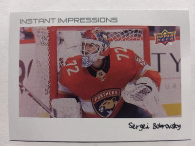 2022-23 Upper Deck Series 2 Instant Impressions #PZ-46 Sergei Bobrovsky - Image 1 of 3