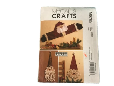 McCall's Crafts Pattern 5782 CHRISTMAS SANTA WALL & DOOR DECORATIONS UNCUT - Image 1 of 2