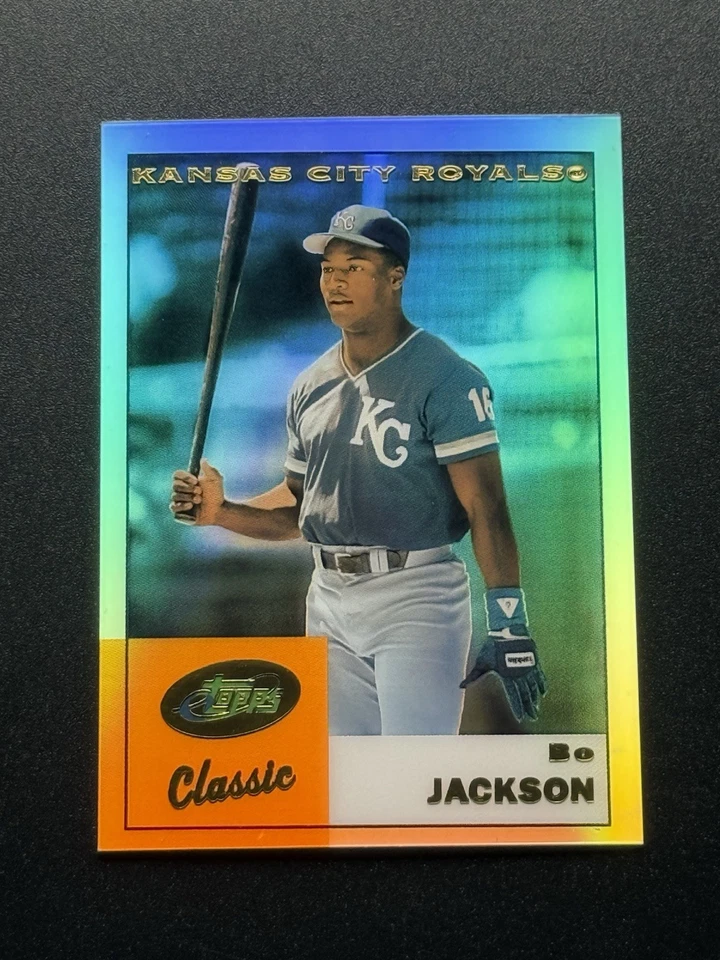 2006 eTopps Classic Baseball #ETC69 Bo Jackson - Imagem 1 de 3
