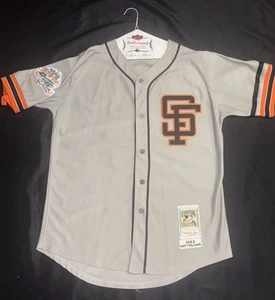 Matt Williams 1989 San Francisco Giants World Series Cooperstown Men Grey Jersey - Picture 1 of 4