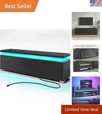 Развлекательный центр для телевизоров 30-65 дюймов, светодиодов - Изображение 1 из 4