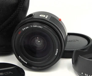 【 Near MINT】 Minolta AF 24mm F/2.8 Wide Angle Lens Sony A Alpha Mount from Japan - Picture 1 of 13