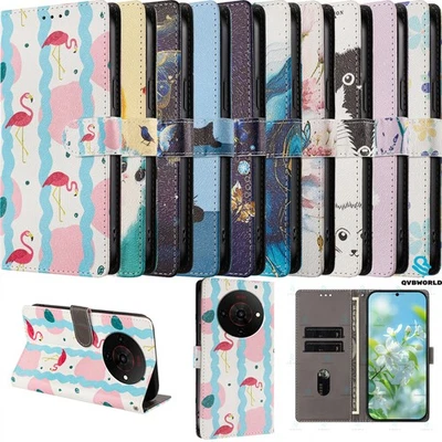 Case for ZTE A76 A75 A35E A73 A34 A54 Painted Pattern Wallet Case Phone Cover - Image 1 of 4