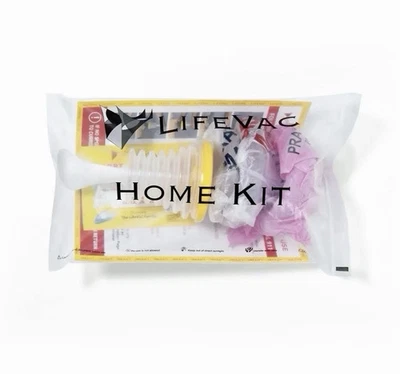 LifeVac LVT1002 Hogar Kit Niños y Adultos Asfixia Rescate Nuevo Sellado de Fábrica Foto 1 de 4