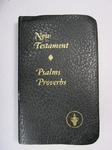 Bibelweste Taschenausgabe 1983 Ausgabe Neues Testament Jesus Gideons International - Bild 1 von 10