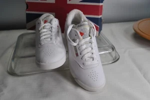 Reebok Princess Women's Sneaker Athletic Shoe White Trainers Footwear Size 5 W - Picture 1 of 18
