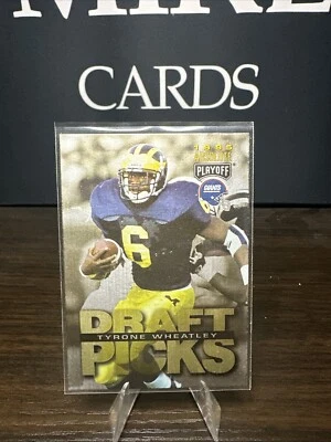 1995 Playoff Absolute - #191 Tyrone Wheatley (RC) - Image 1 of 2