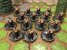 15 Figure Blood Priestess Sorcery Mage Knight Lot D&D, Pathfinder, RPG,Clix